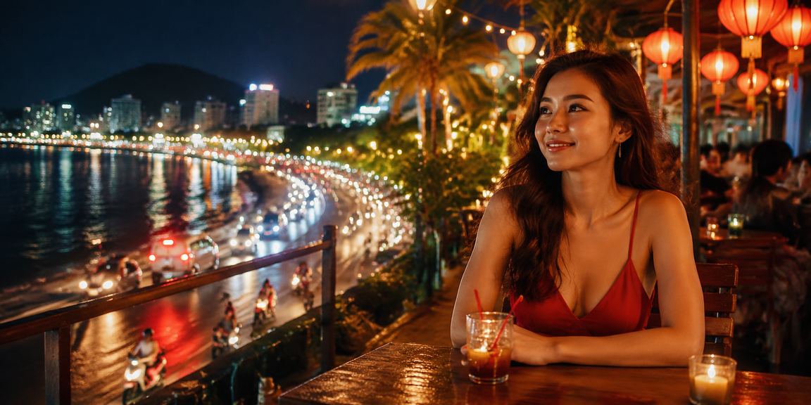 Người dùng tại Vũng Tàu thực hiện giao dịch nạp tiền 1dg trên điện thoại cùng tách cà phê