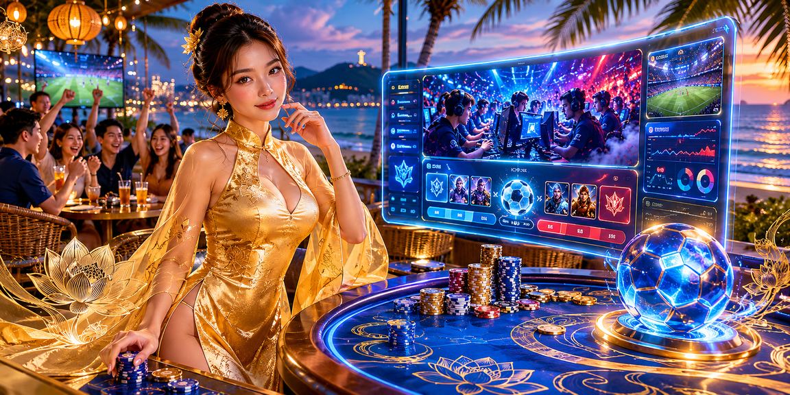 Người dùng tại Vũng Tàu mặc áo dài theo dõi kèo esports và thực hiện giao dịch trên 1dg